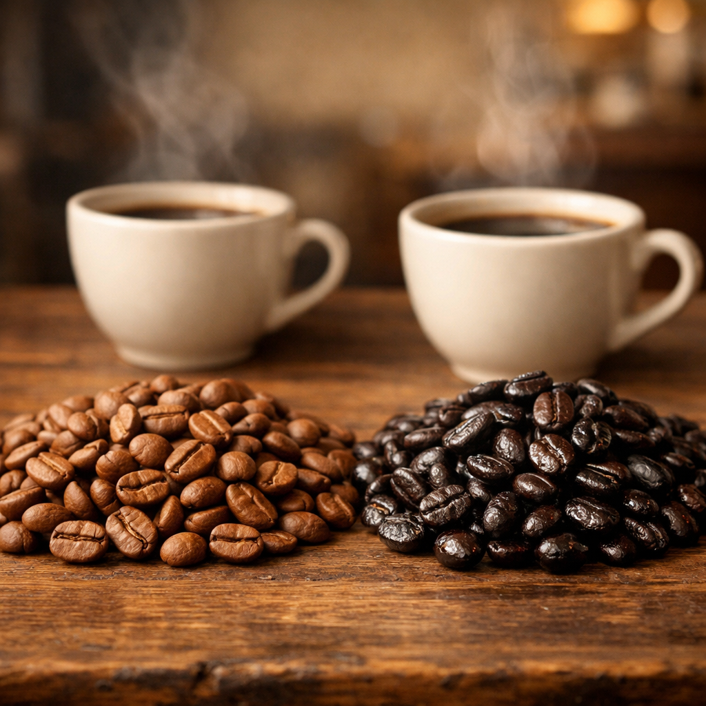 Medium Roast vs Dark Roast Coffee