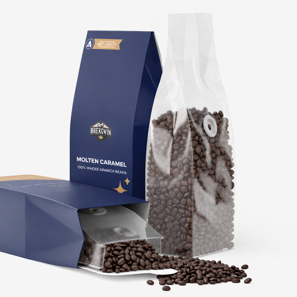 Molten Caramel Coffee – Dark Roast Arabica with Chocolate & Toffee Notes