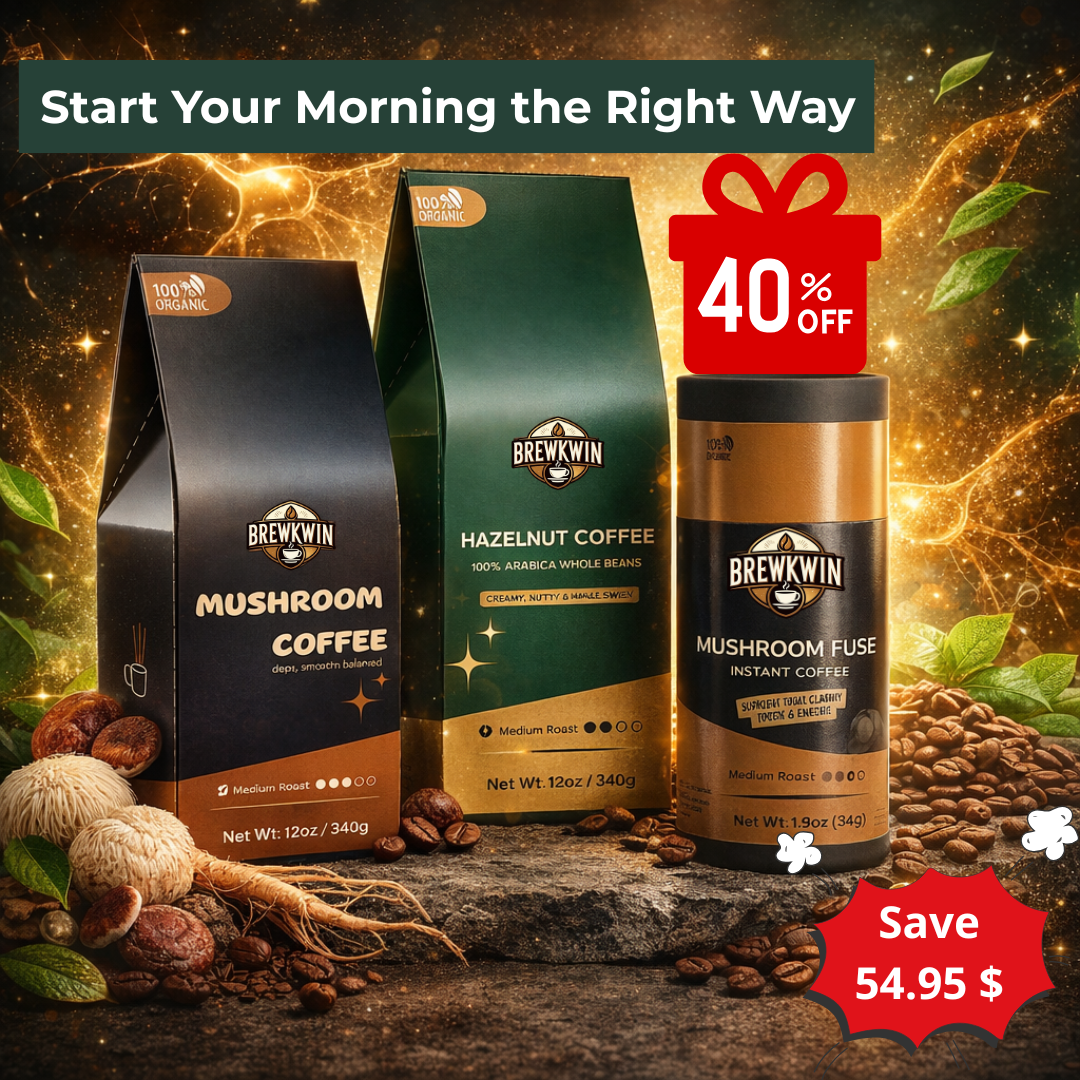 Smart Coffee Bundle | Mushroom Coffee & Premium Beans