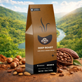 Deep Roast Coffee – Bold Arabica Blend with Cocoa & Toasted Nut Notes